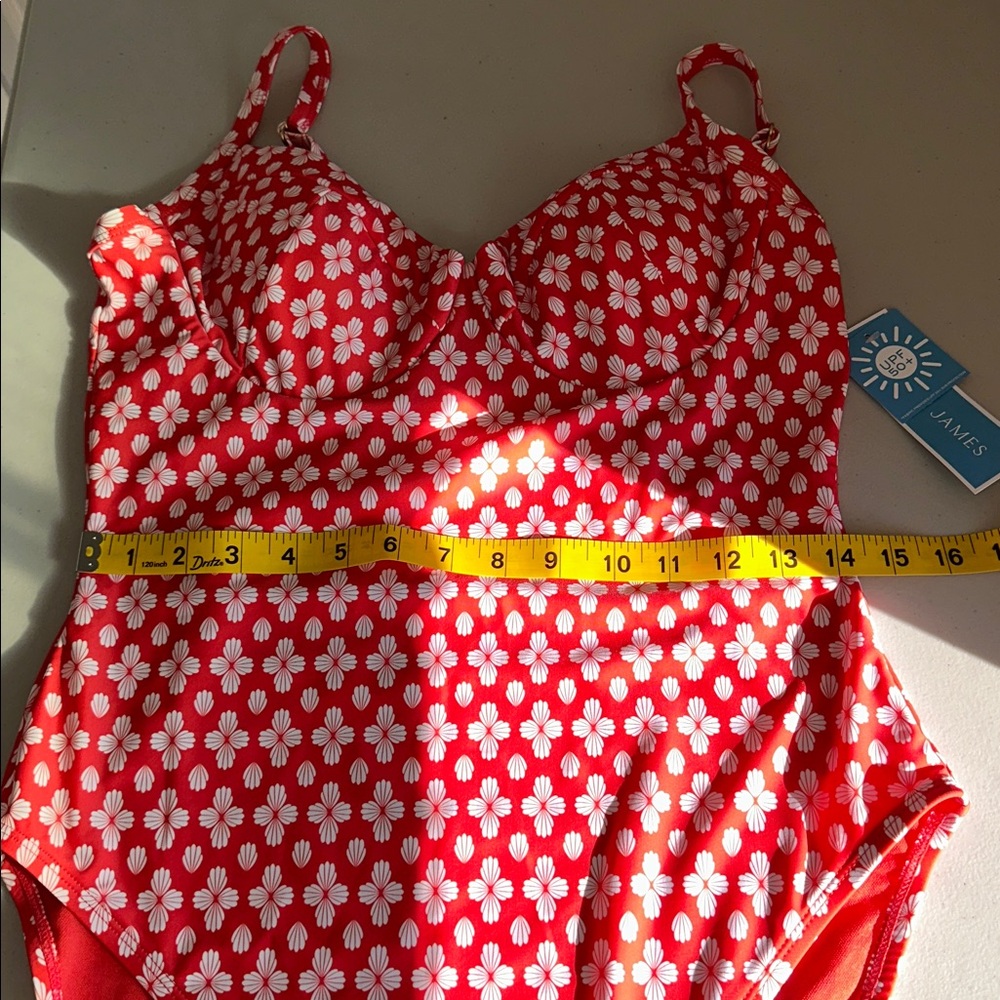 NWT Draper James Vibrant Red Garment Size Large - Picture 7 of 14